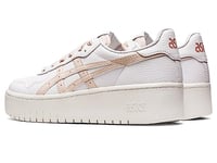 Asics Women's Japan S Sneaker, White Mineral Beige, 9.5 UK