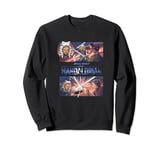 Star Wars: The Mandalorian Ahsoka Lightsaber Battle Panels Sweatshirt