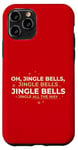 Coque pour iPhone 11 Pro Oh Jingle Bells Jingle All The Way, paroles de Noël, Peggy Lee