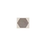 Carrelage sol / mur hexagonal effet ciment 25 x 21.6 cm TERRA ASTRO HEXA - 25x21,6cm - GRIS - Carrelage aspect ciment vieilli