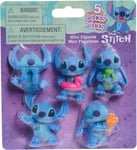 Disney Stitch Mini Figurines 5.1cm Feed Me Ananas 5PACK Mer Picnic Just Play