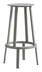 Revolver Bar Stool High - Sky Grey