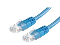 Value Utp Patch Cord Cat.6, Blue 5 M, Blå, 100 Ohm (O), 5 Mm