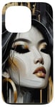 iPhone 13 Pro Golden Majesty: The Empress of Shadows Case