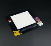 1x Vitre écran de remplacement neuf plastique - GBC - Game boy Color / Pokémon