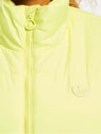 Adidas Originals Short Puffer Jacket Yellow UK Size 10 H20214