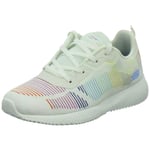 BOB SPORT SQUAD Sneakers femme blanc arc en ciel réf 117065WHT Taille 39