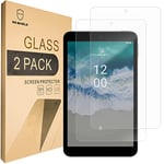 Mr.Shield Screen Protector for Nokia T10 Tablet [Shorter Fit for Case Version] [Tempered Glass] [2-PACK] Screen Protector