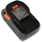 vhbw 1x Batterie compatible avec AEG BUS 18, BUS 18 X, BSB 18 STX, BSB 18 LI, BST 18X, BSS 18C outil électrique (3000 mAh, Li-ion, 18 V)