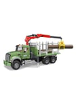 Bruder MACK Granite Timber truck with 3 trunks