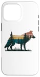 Coque pour iPhone 16 Pro Max Loup Randonnée Chasse Plein Air Camping Forêt Homme Femme Loup