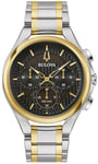 Bulova 98A301 Curv Monivärinen/Kullansävytetty teräs Ø44 mm