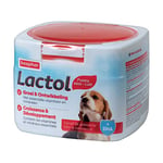 Beaphar - LACTOL - Lait maternisé pour chiot en poudre - Enrichi en DHA - Source de protéines de haute qualité - Pour chiot non sevré, femelle gestante ou allaitante et chien âgé ou malade - 250 g