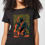 Marvel Avengers Black Panther Collage Women's T-Shirt - Black - 3XL - Black