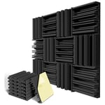 12 Pack Self-Adhesive Sound Proof Foam Panels Wall Soundproofing Panels7765