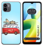 Housse En Silicone Pour Xiaomi Redmi A1 Design Fourgonnette Dessins