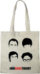 BIG BANG THEORY TOTE BAG, REFERENCE : BWTBBTVBB002, ECRU, 38 X 40 CM