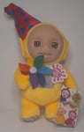 ⭐️Teletubbies Laa-Laa 11" Talking Plush Soft Toy Battery Operated New With Tags⭐