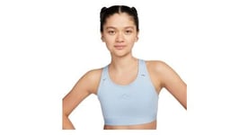 Brassiere nike trail swoosh on the run bleu