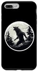 Coque pour iPhone 7 Plus/8 Plus Loup-garou hurlant pleine lune