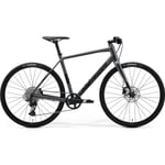 Hybridcykel Merida Speeder 400 Silver/Svart XS 2024