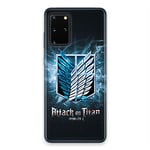 Cokitec Coque pour Samsung Galaxy S20 FE / S20FE Manga Attaque Titans Noir