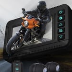 Motorcycle Dash Cam Front And Rear 2K 3 Inch IPS HD Screen WiFi Gravity