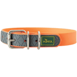 Hunter Dog Collar Convenience Neon Orange S 40 - Neck 28-36cm