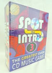 SPOT THE INTRO 3 The Greatest Ever CD Music Game Age 14+ NEW/SEALED