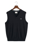 GANT Classic Cotton Slipover Svart