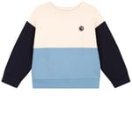 Petit Bateau Kontrastfarget Collegegenser Kremhvit |  | 10 years