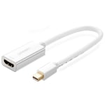 Ugreen Mini Displayport (hane) till HDMI (hona) FHD 1080P-adapter - vit