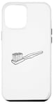 Coque pour iPhone 15 Plus Contour de brosse à dents