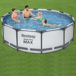 Piscine tubulaire Bestway 3,66m x 1,00m filtre cartouche