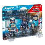 Playset  City Action Police Figures Set Playmobil 70669 [18 pcs]