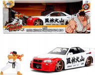 Jada Jada Street Fighter Ryu 1:24 Nissan Skyline Gtr 253255071