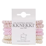 Kknekki Slim Hair Tie Bunt 15 6 st.