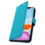 Vintage Series, flip wallet case for Apple iPhone 11 – Turquoise