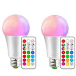 Ilc Colour Changing Light Bulb Dimmable 10w E27 Edison Screw Rgbw Led Light Rgb