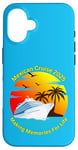 Coque pour iPhone 16 Équipe de croisière mexicaine faisant des souvenirs 2025