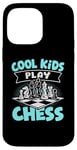 Coque pour iPhone 14 Pro Max Échecs Enfants Joueurs D'échecs