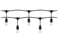 Upphängning Orno Lighting Krans Set - 1 Sladd 5M (5 Armaturer) + 5 Led-Lampor 1W E27, 3000K - Varm + 1 Glödlampa Gratis!