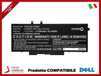 Batterie PowerQ pour Dell Latitude 14 5410 4150 MAH 15.2V P/N 3HWPP Noir