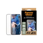 PanzerGlass - skärmskydd för mobiltelefon - ultra-wide fit, aluminum frame