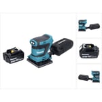 DBO481F1 Ponceuse vibrante sans fil 112 x 102mm 18V + 1x Batterie 3,0Ah - sans chargeur - Makita