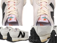 New Balance Casablanca 327 Idealist Suede-Trimmed Sneakers Shoes 45