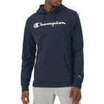 Champion Men's Middleweight Hoodie Hooded Sweatshirt, Navy-549921, XL