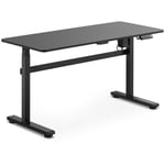 Fromm&starck - Bureau Assis Debout Table Ergonomique Réglable En Hauteur 140 x 60 x 73-118 cm