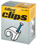 Tillex Clips 14-20mm (2,0x45mm spik) Vit (100-pak)