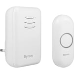 Set complet pour Sonnette sans fil Byron DBY-22312 150 m blanc